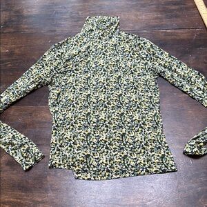 H&M Floral Print Women's Turtleneck